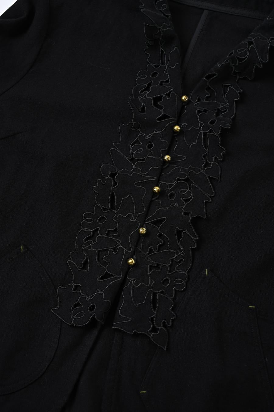 Punched Lace Blouse