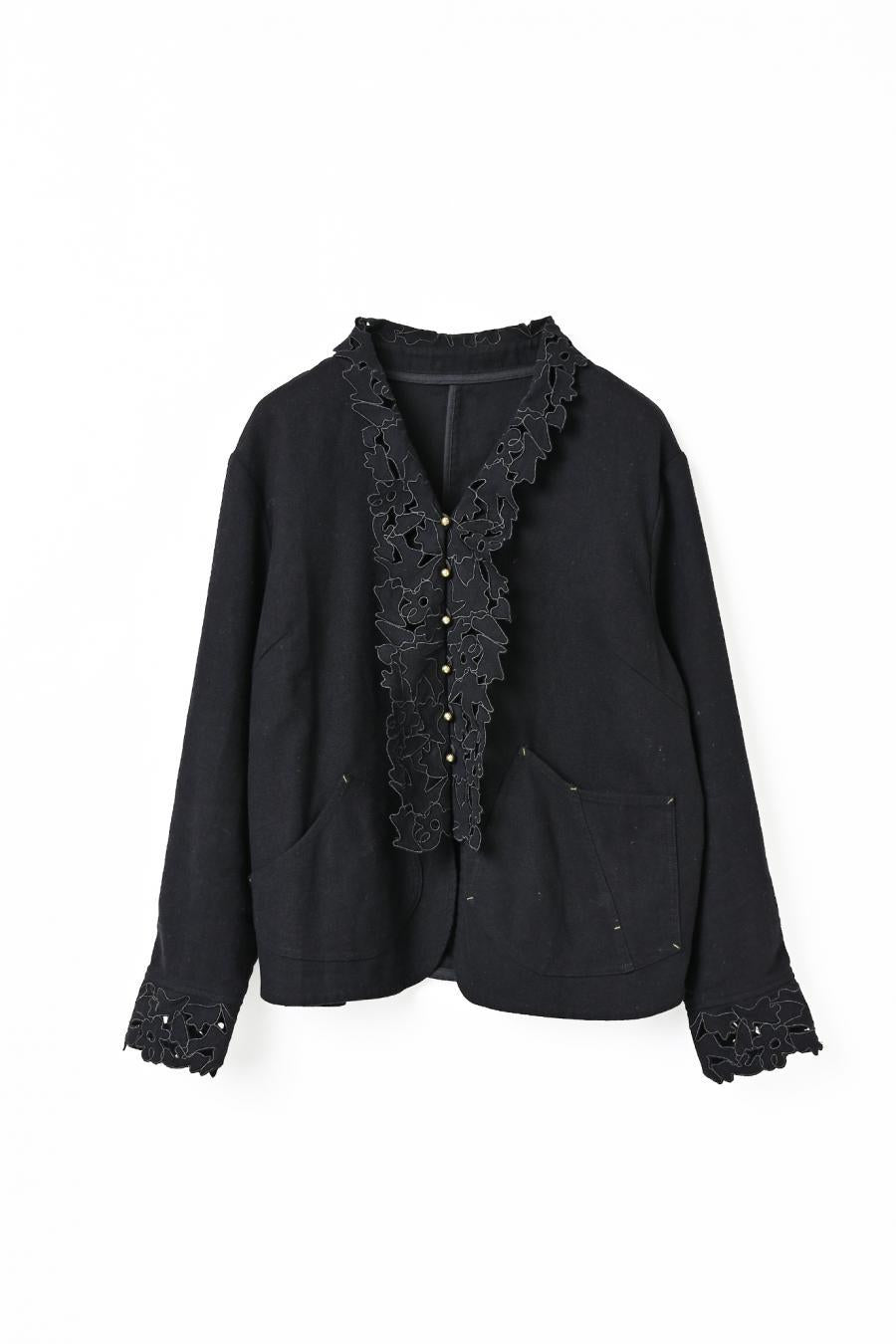Punched Lace Blouse