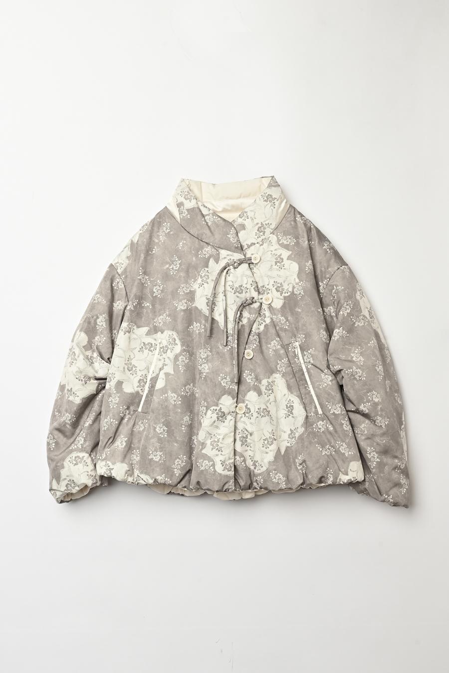 Blur Flower Reversible Blouson