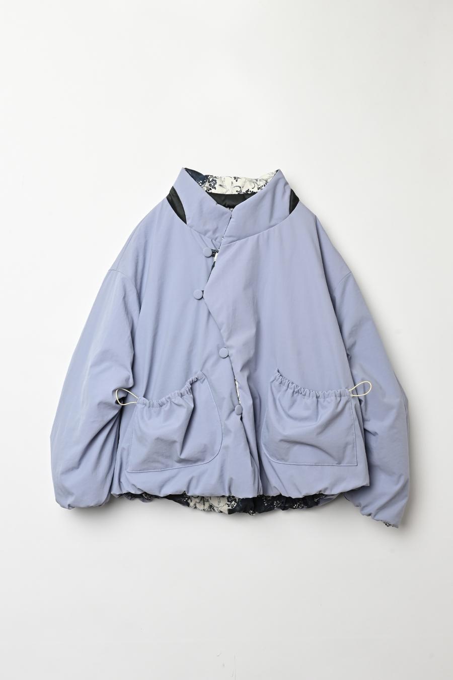 Blur Flower Reversible Blouson