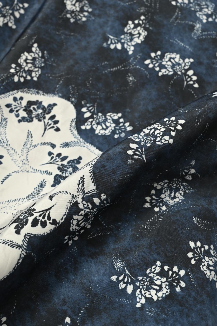 Blur Flower Reversible Blouson
