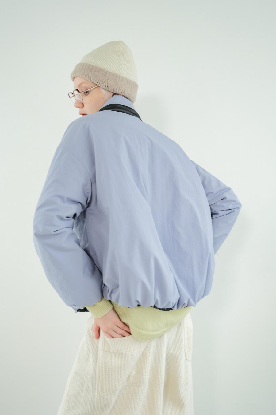 Blur Flower Reversible Blouson