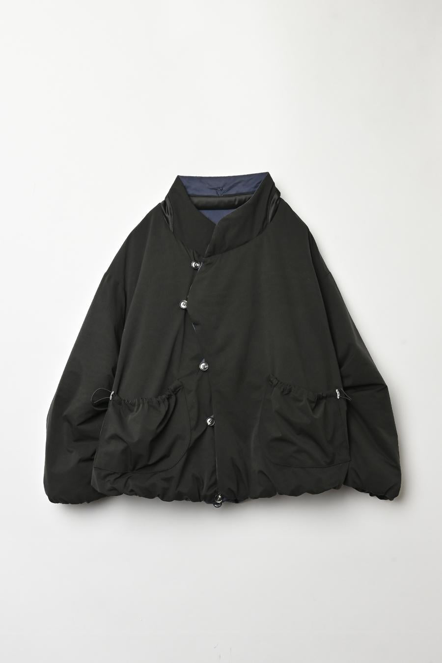 Tube Knot Embroidered Reversible Jacket