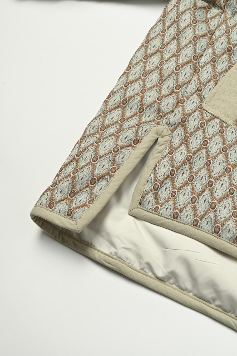 Damask Jacquard Half Jacket