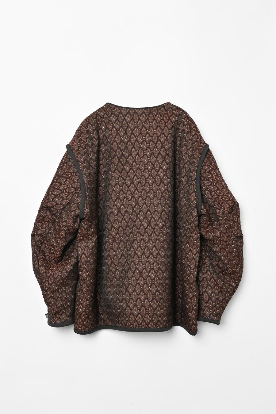 Damask Jacquard Half Jacket