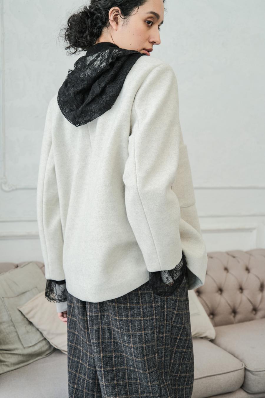 Mannish-Look Jacket