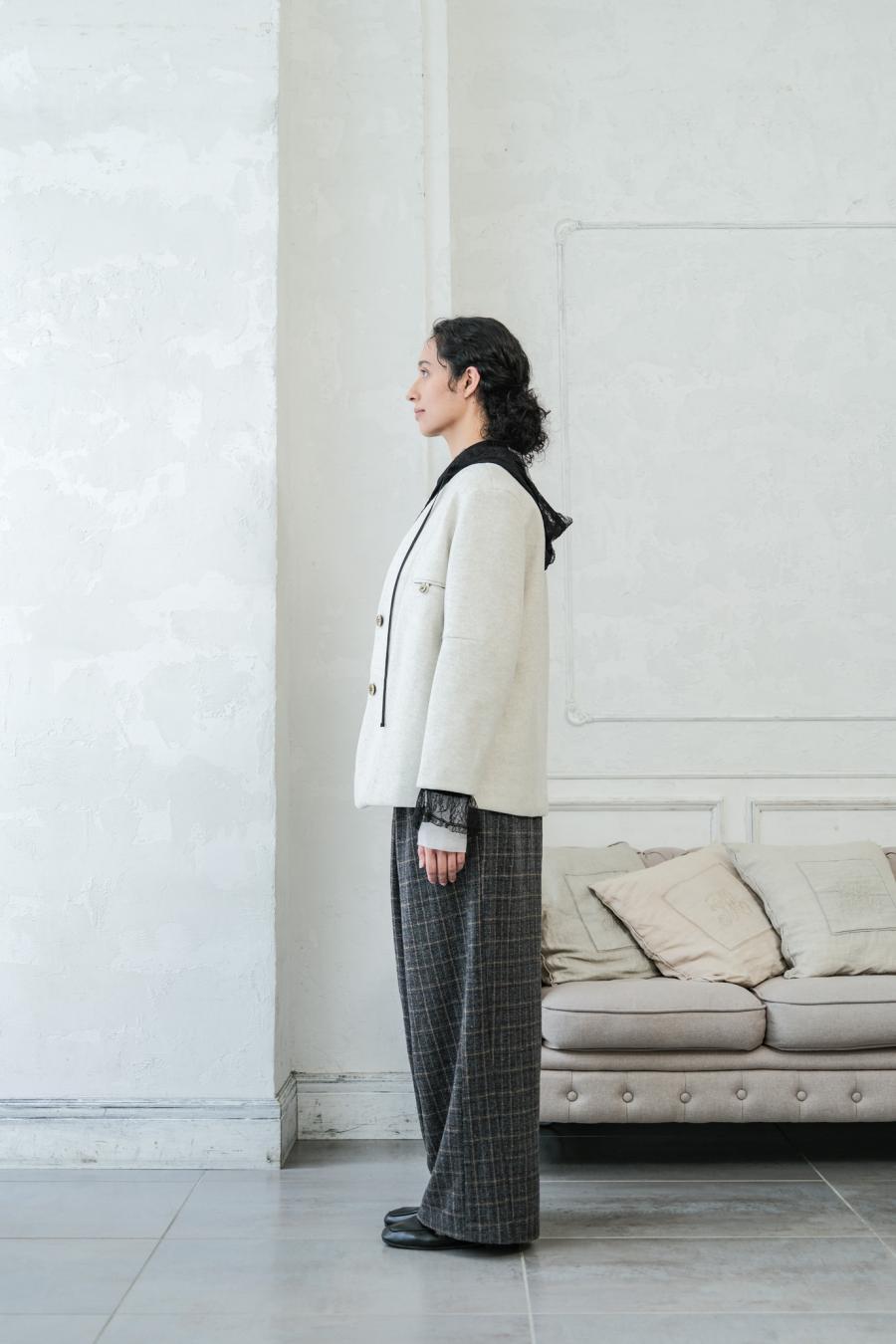 Mannish-Look Jacket