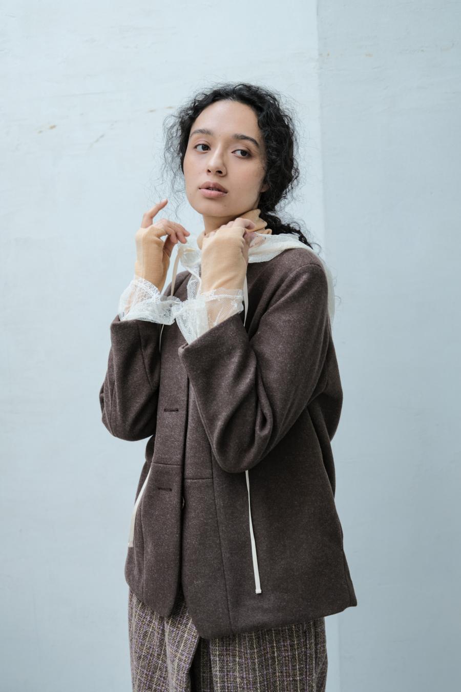 Mannish-Look Jacket