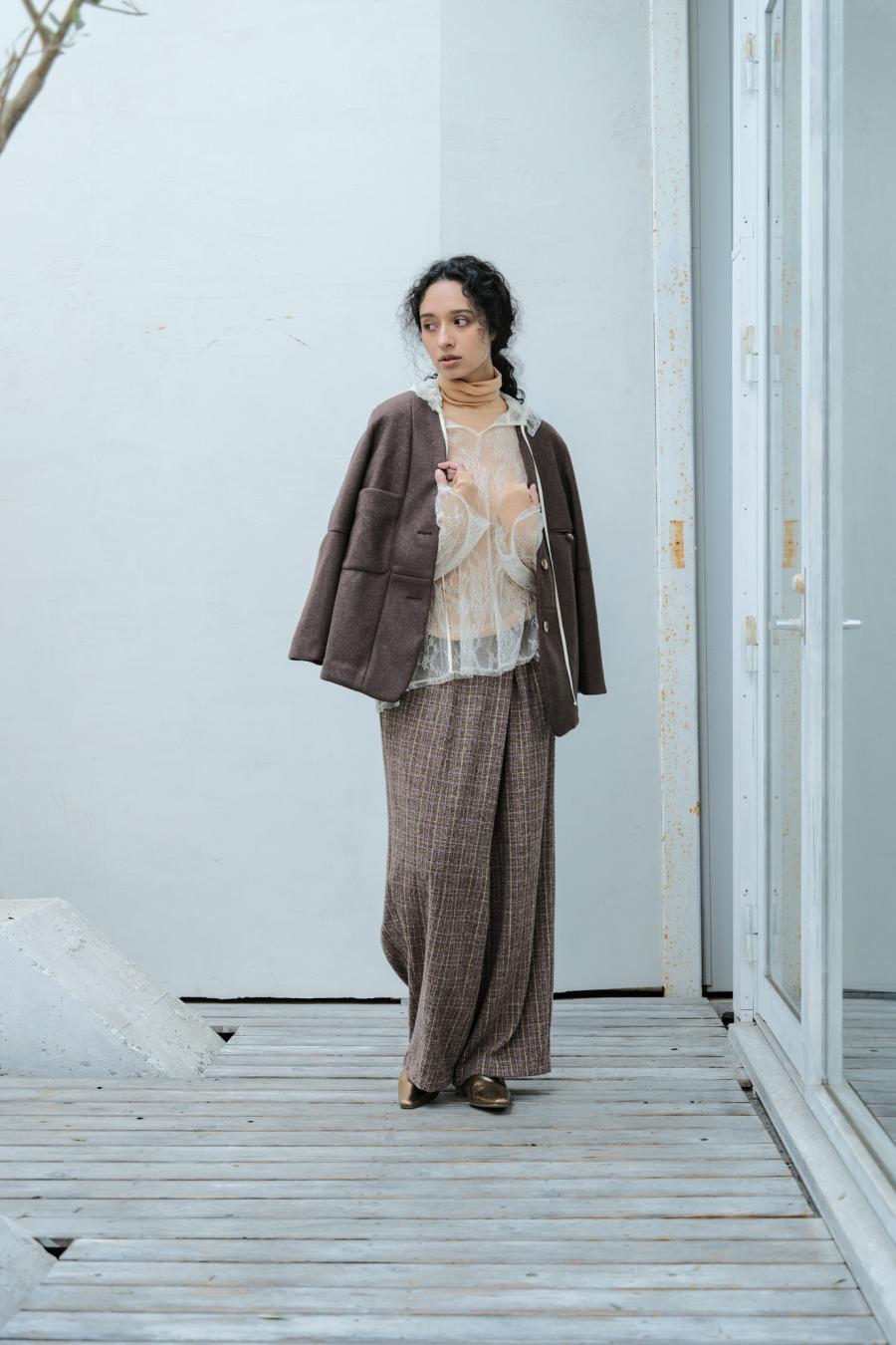 Mannish-Look Jacket