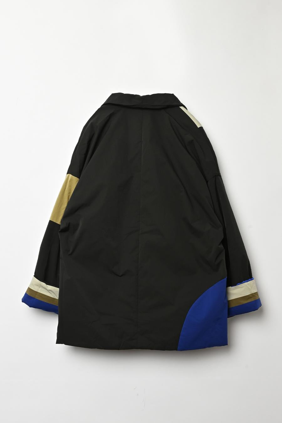 Circle Patch Padded Coat