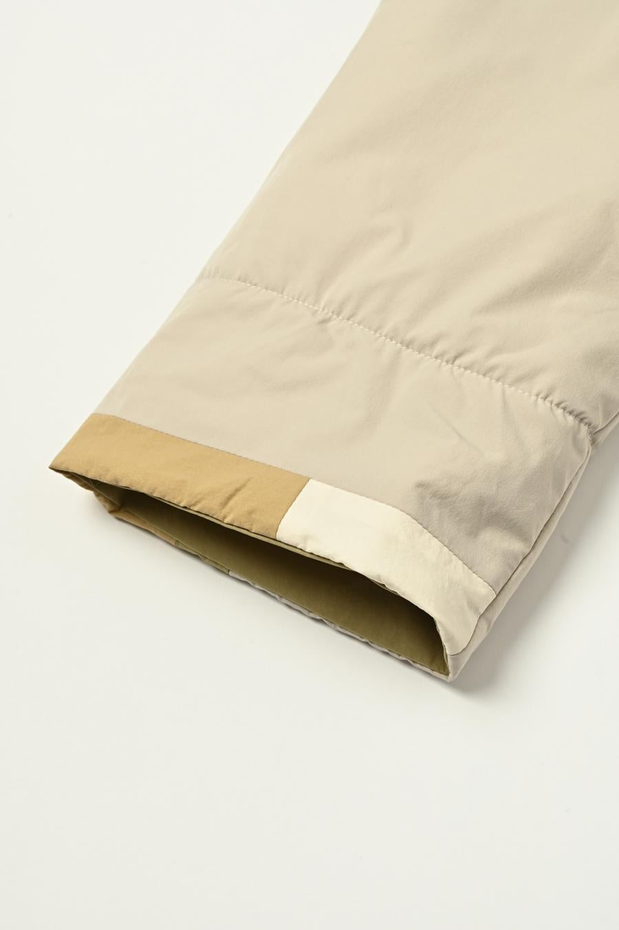 Circle Patch Padded Coat