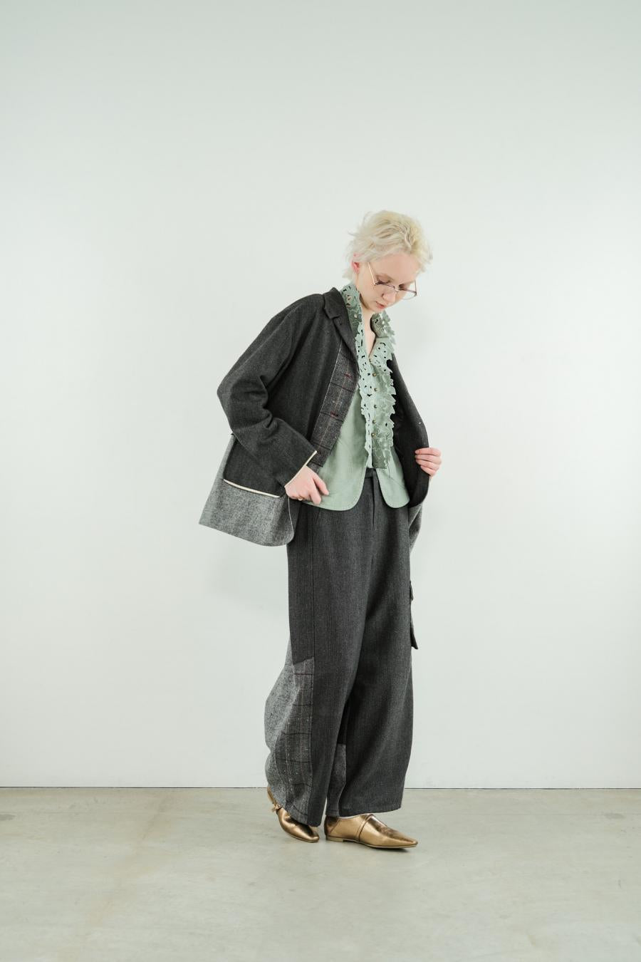 Pieced Cargo Pants