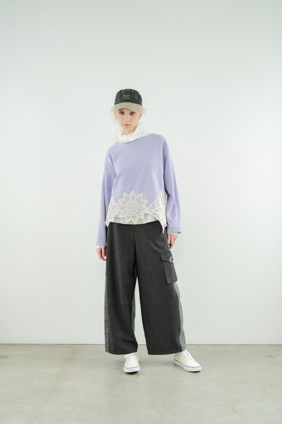 Pieced Cargo Pants