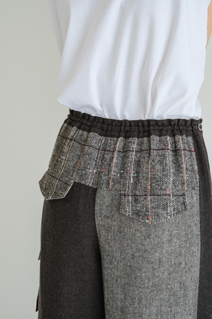 Pieced Cargo Pants
