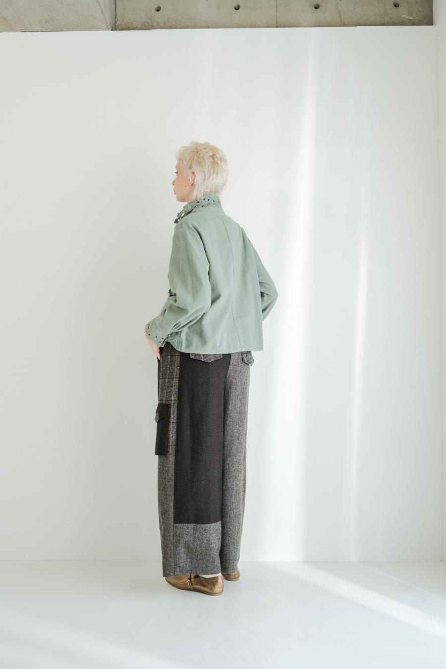 Pieced Cargo Pants
