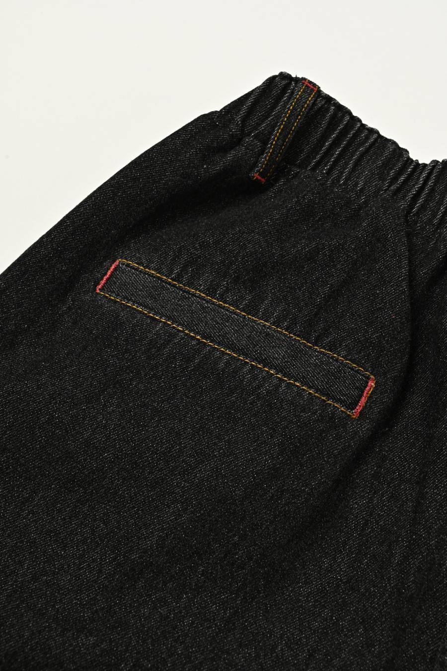 Tweed & Denim Pants