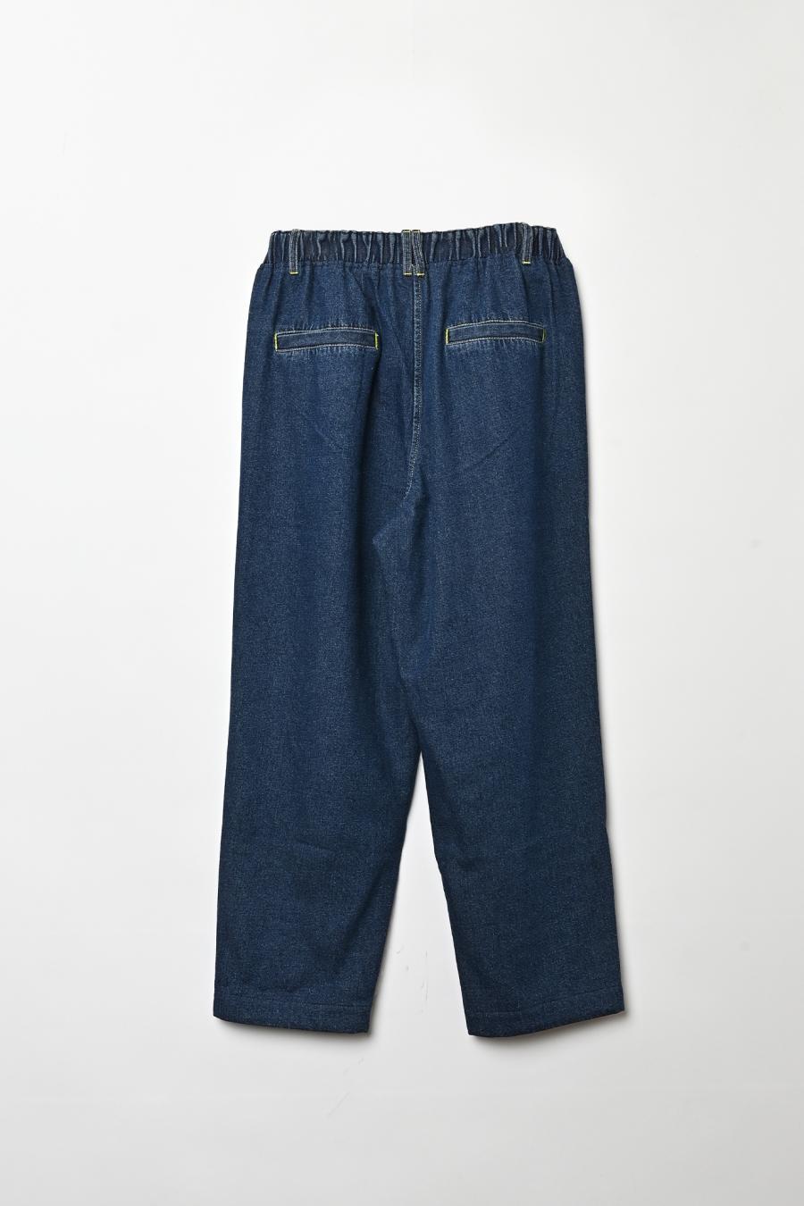 Tweed & Denim Pants