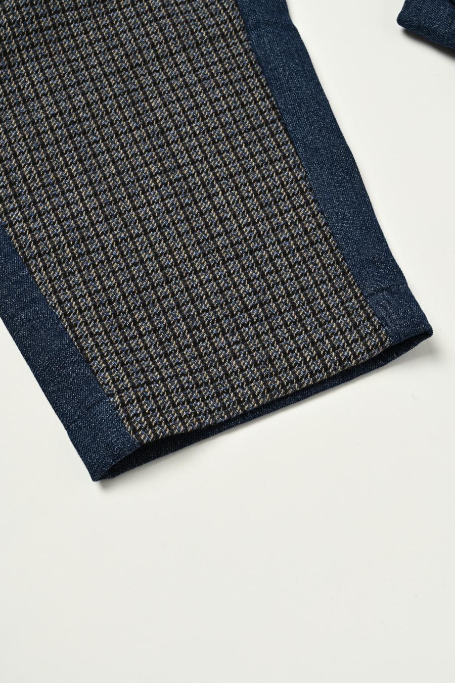 Tweed & Denim Pants
