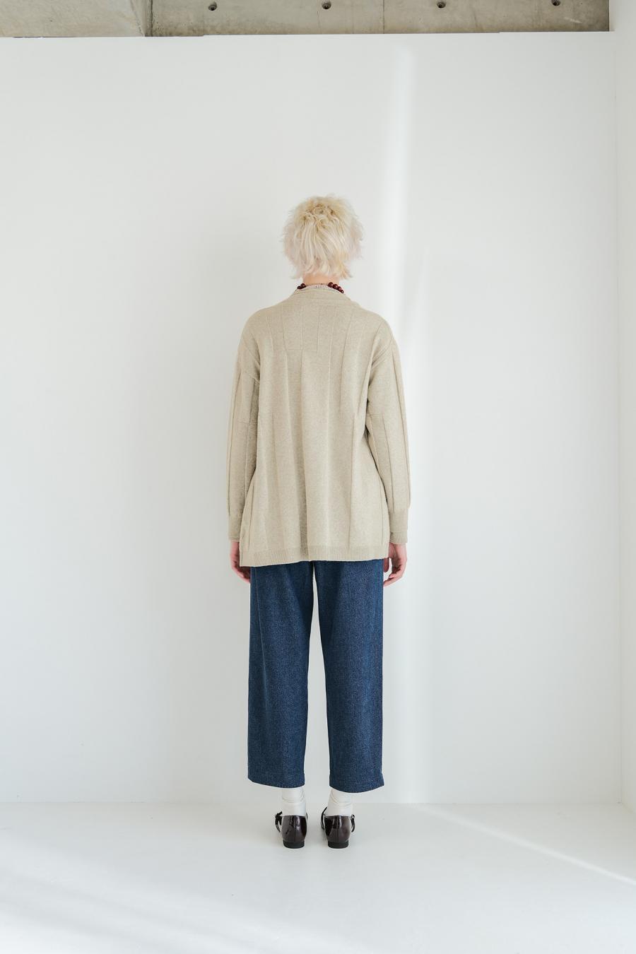 Tweed & Denim Pants