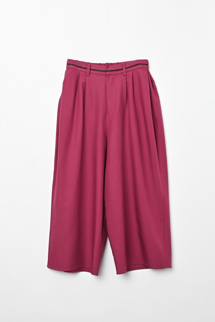 Double-Tuck Trousers
