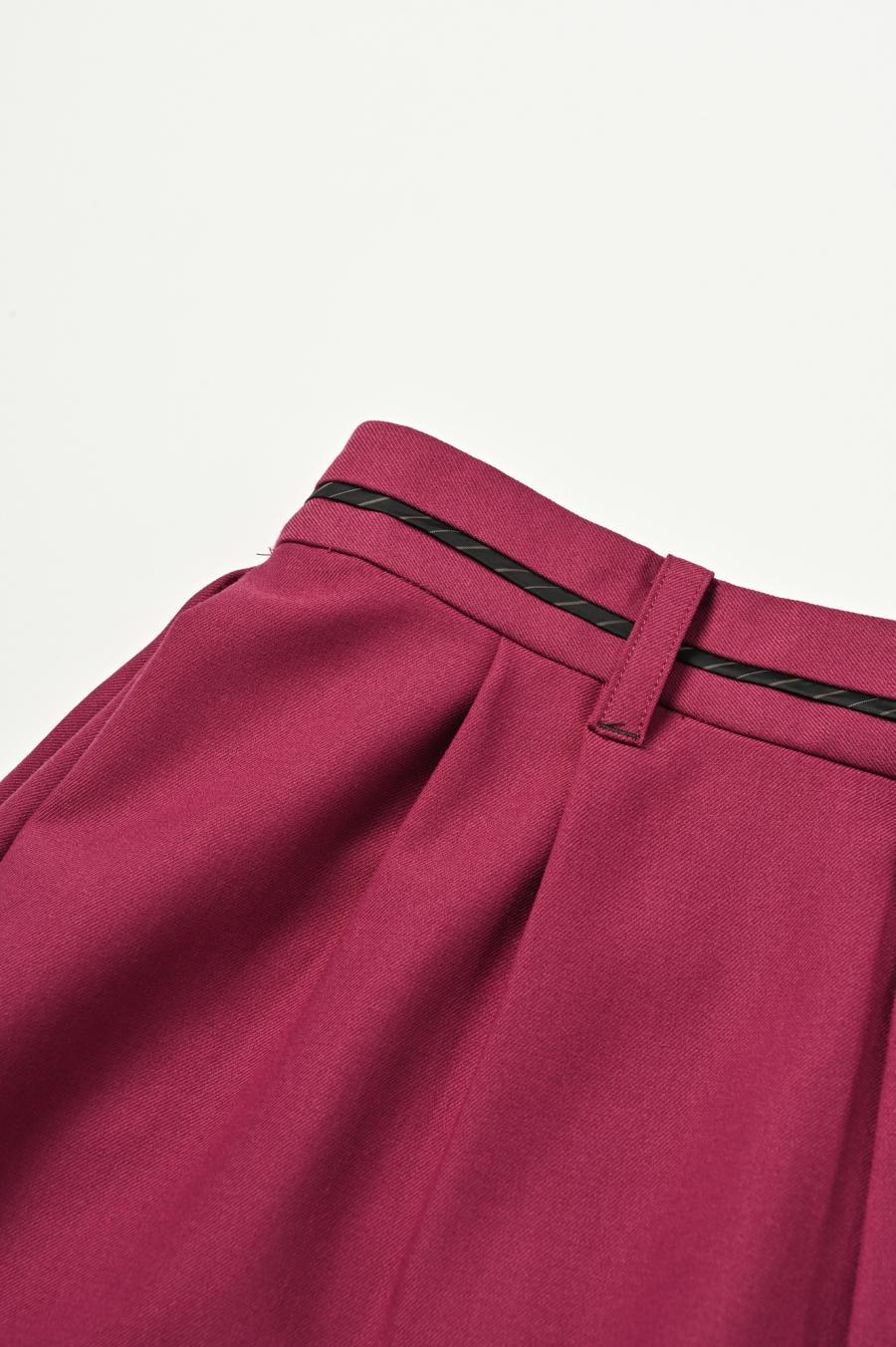 Double-Tuck Trousers