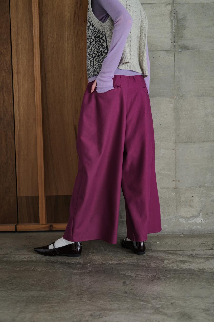 Double-Tuck Trousers