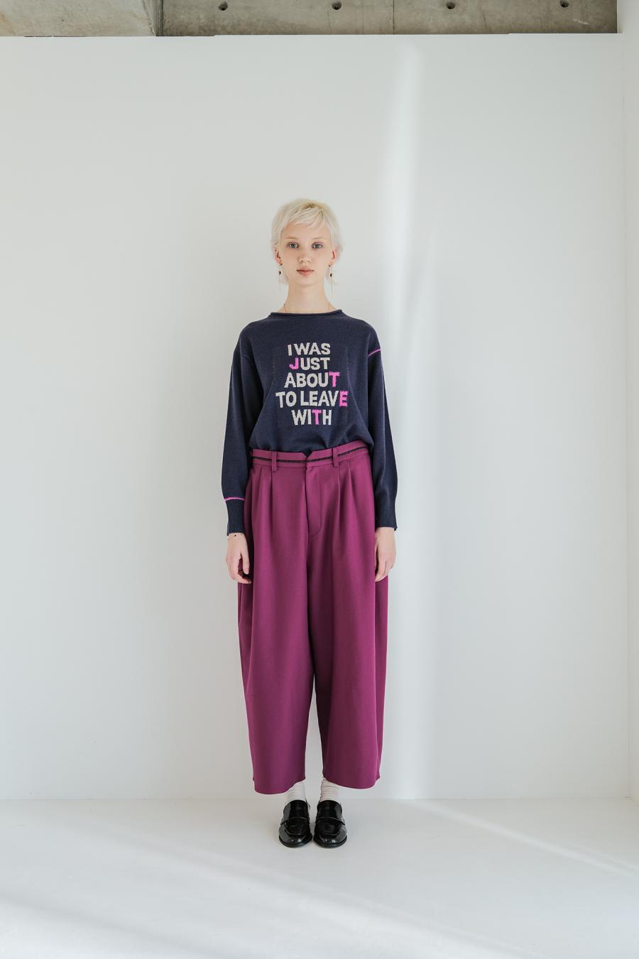 Double-Tuck Trousers