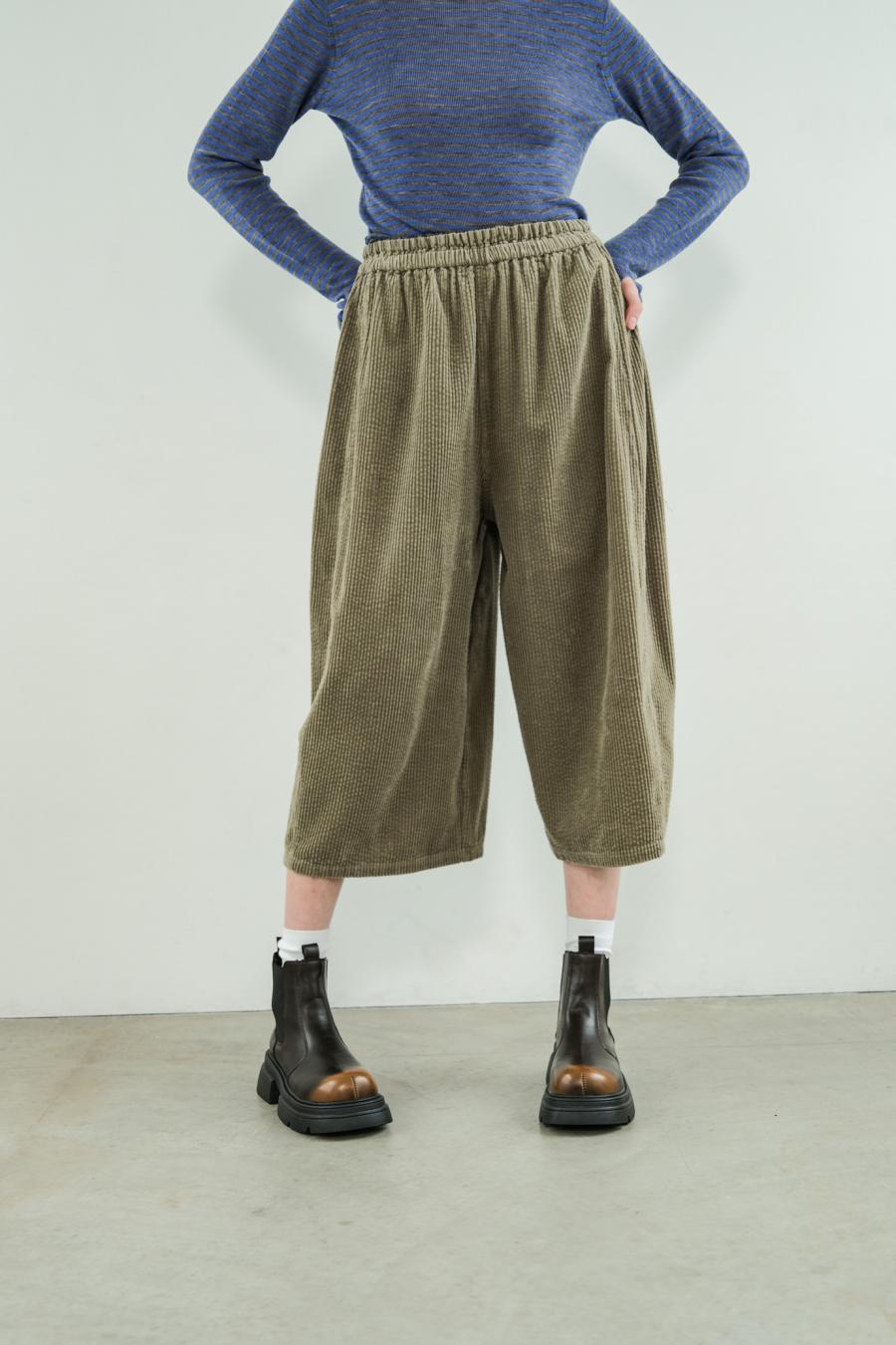Corduroy Big Pocket Pants