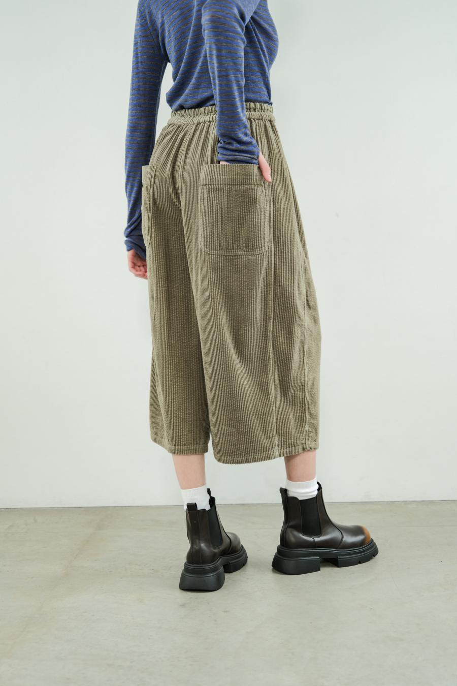 Corduroy Big Pocket Pants