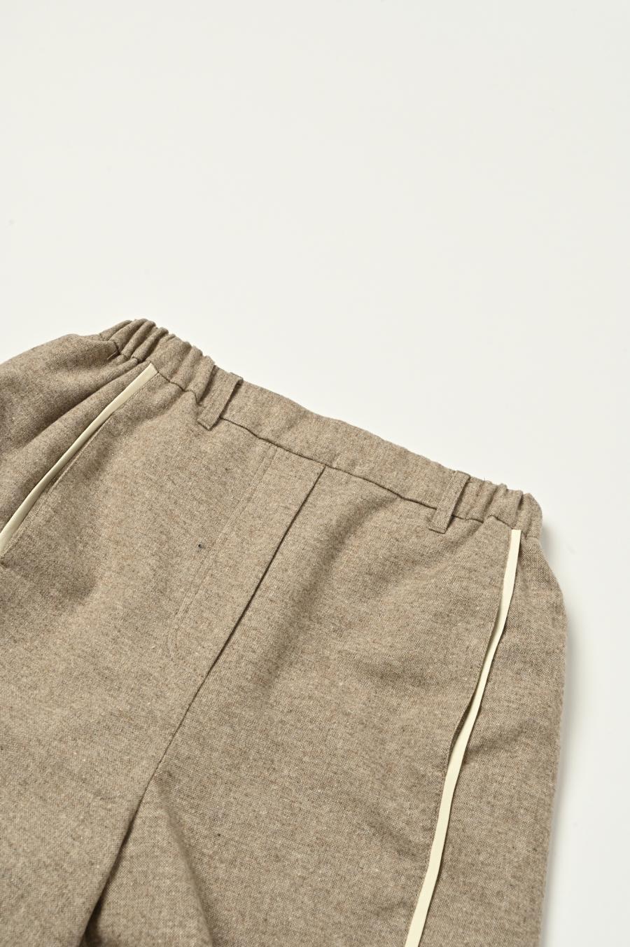 Line Mini Nep Tweed Trousers