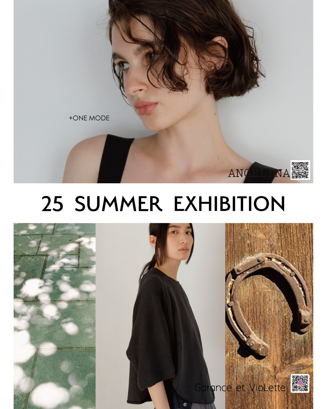 【展示会のお知らせ】Garance et VioLette / ANGELINA 2025 Summer Exhibition