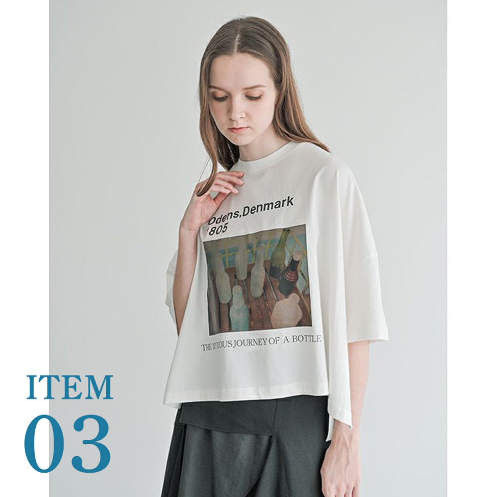 【ITEM 03】先行予約で人気No.1 Tシャツ！BOTTLEの不思議な旅