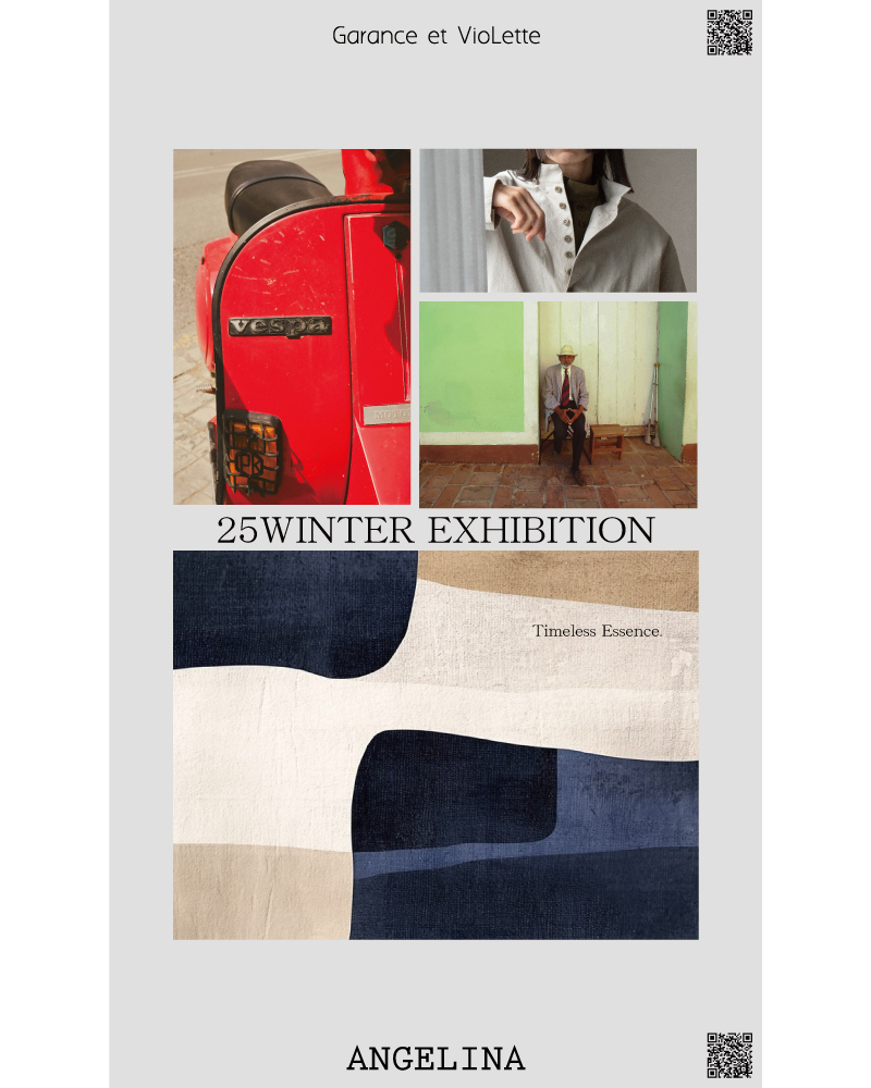 【展示会のお知らせ】VioLette / ANGELINA 2025 Winter Exhibition