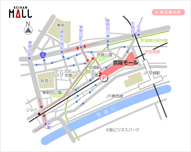 京阪モール_MAP