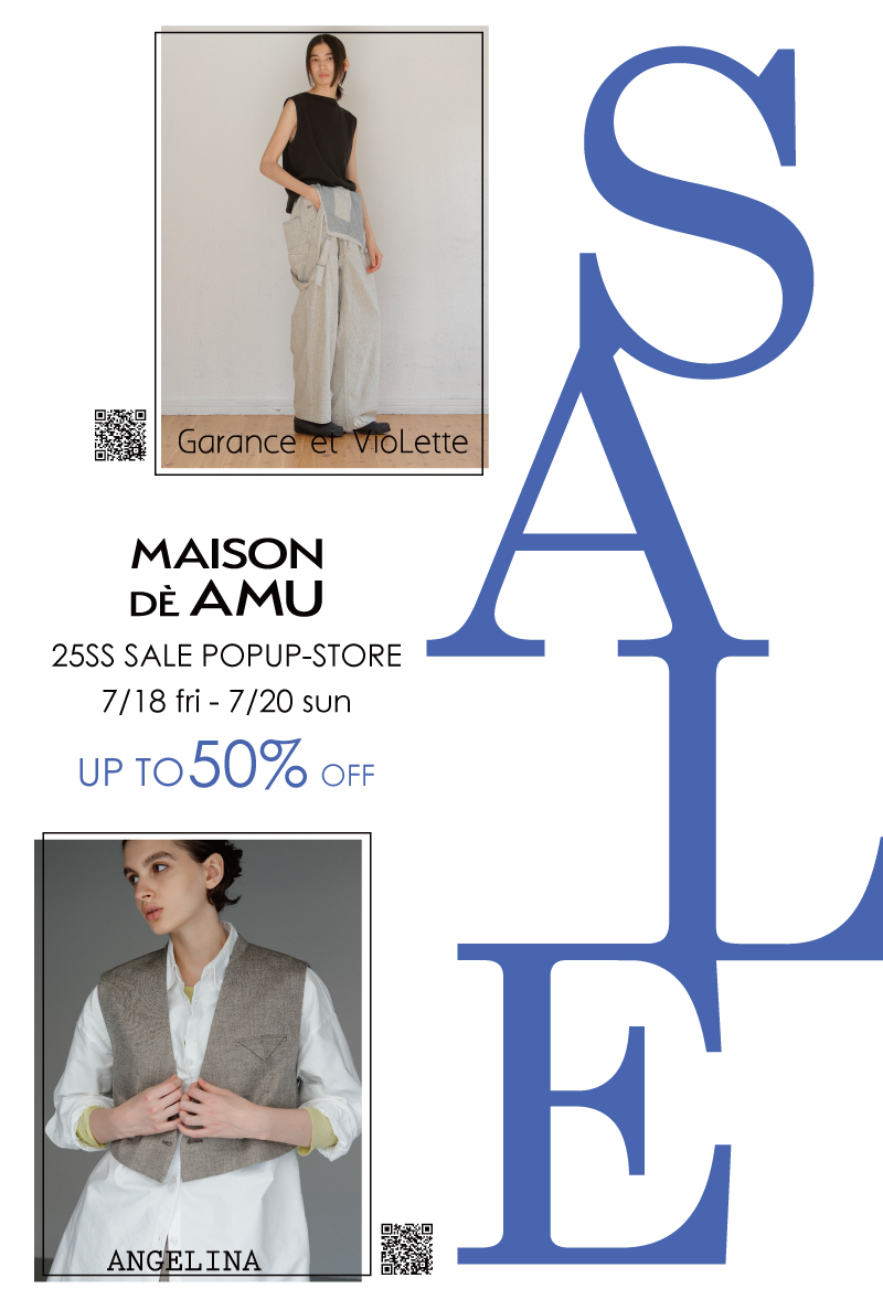 【EVENT】東京・下北沢 POPUP 夏のSALEイベント開催！ 7/18(木)- 3日間！