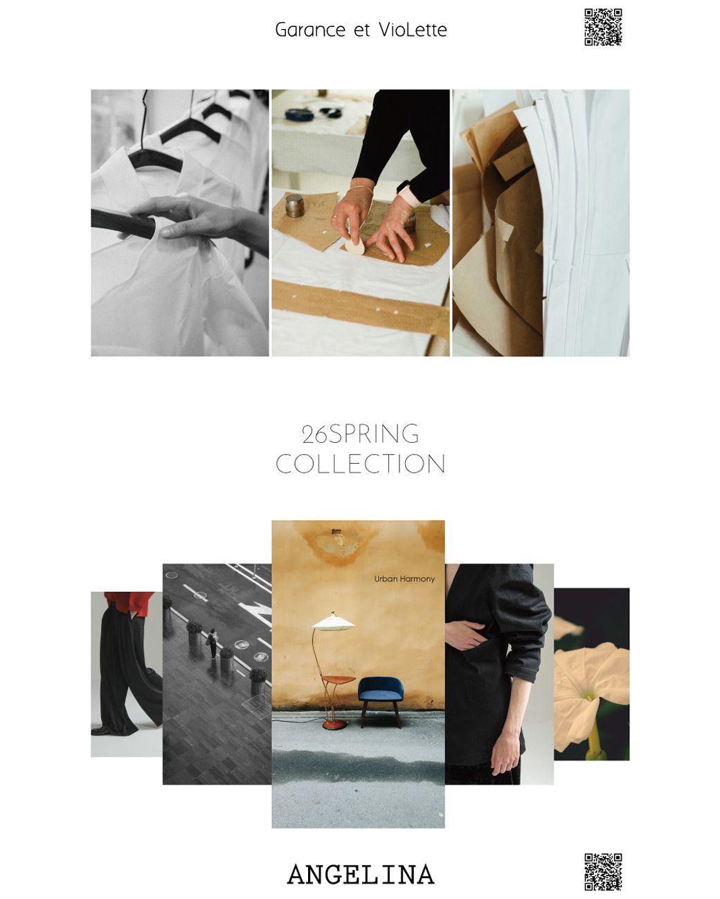 【展示会のお知らせ】Garance et VioLette / ANGELINA 2026 Spring Exhibition
