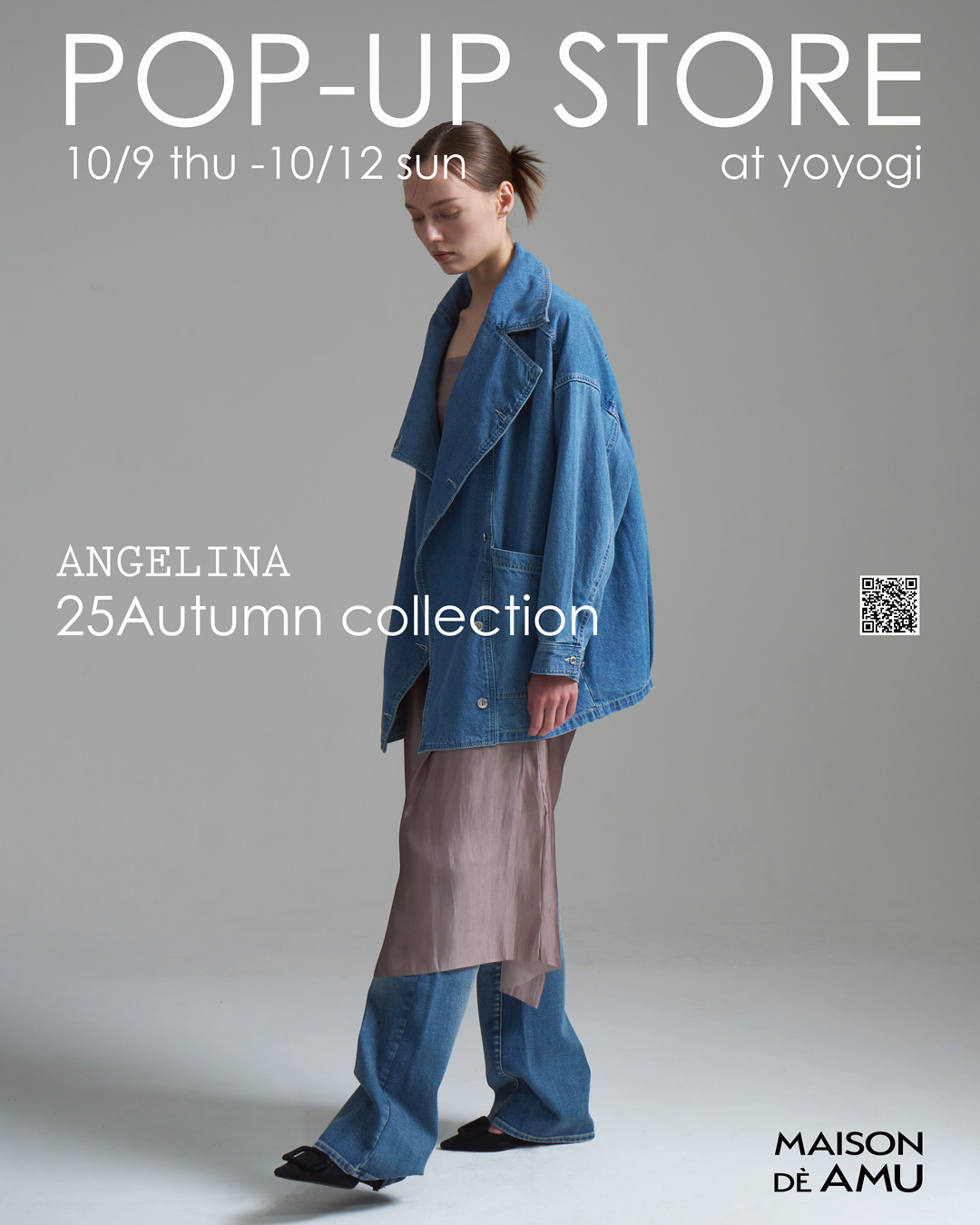 【EVENT】東京・初となる代々木にてPOPUPイベント開催!! 10/9(木)〜 4日間