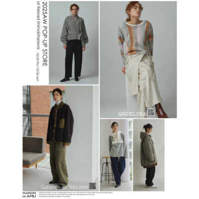 【EVENT】東京・下北沢 POPUPイベント 開催!! 10/23(木)〜4日間！