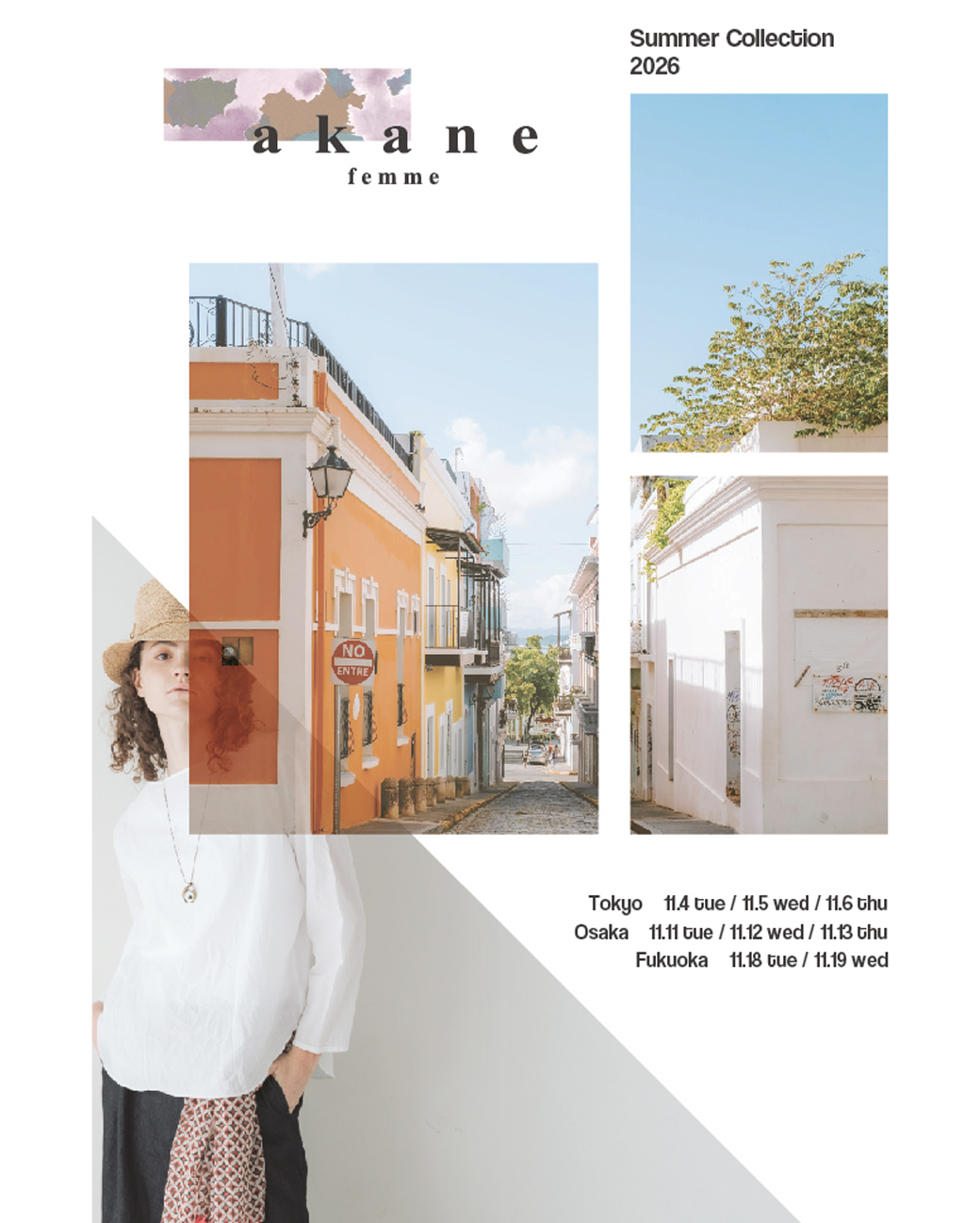 【展示会のお知らせ】akane 2026 SUMMER EXHIBITION _main