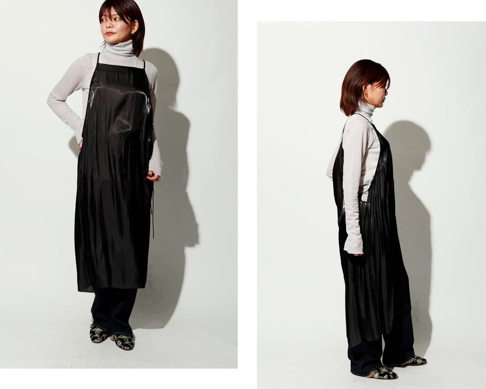 凛とした冬に寄り添う、ウール混ミニマルプルオーバー