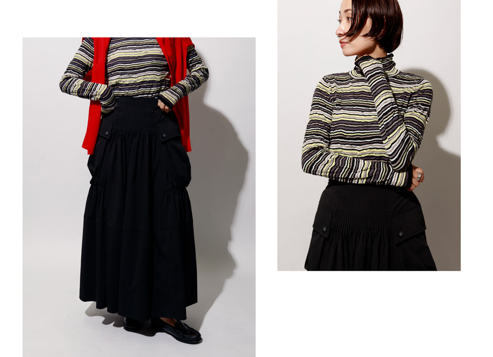 季節をまたいで着られる、信頼できる素材であること