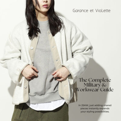 迷ったら“シェア服”｜25AWのミリタリー＆ワーク秋冬コーデ完全ガイド**