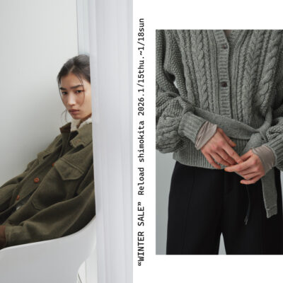 【EVENT】東京・下北沢 POPUP 冬のSALEイベント開催！ 1/15(木)- 4日間！_1040