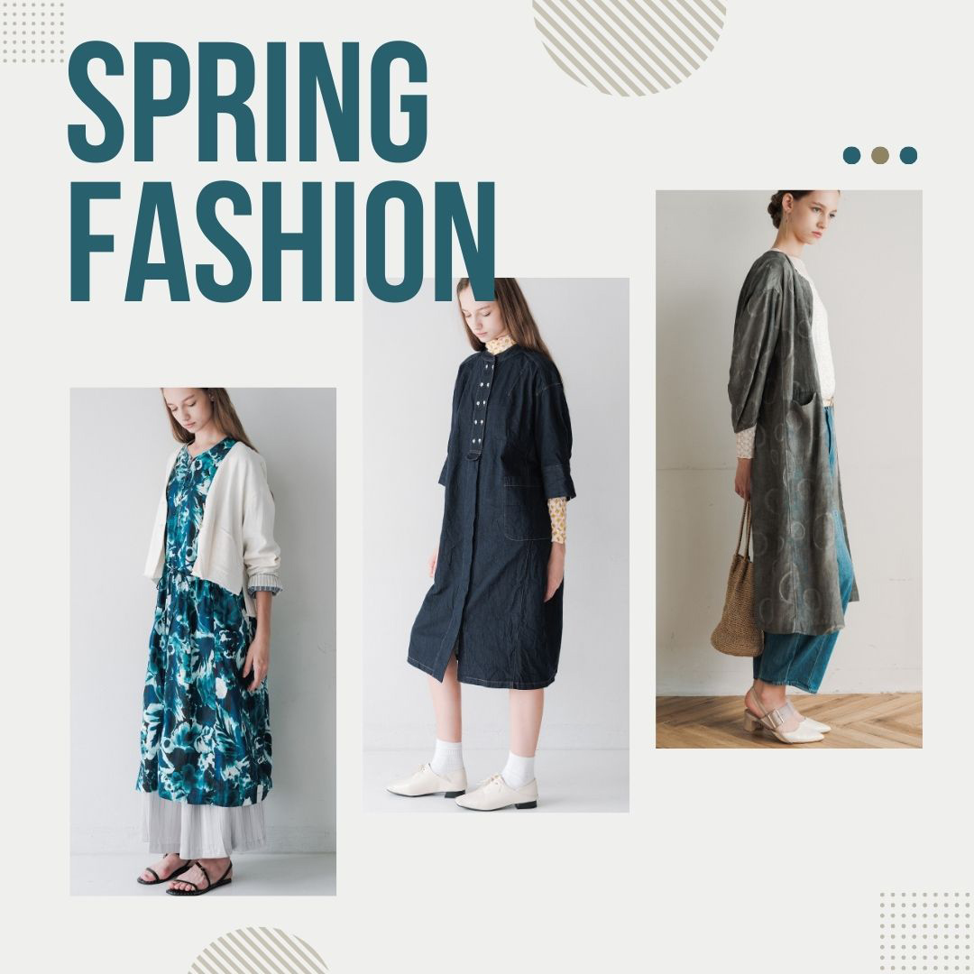 冬セールの次に選びたい｜今から着られる大人の春ワンピース