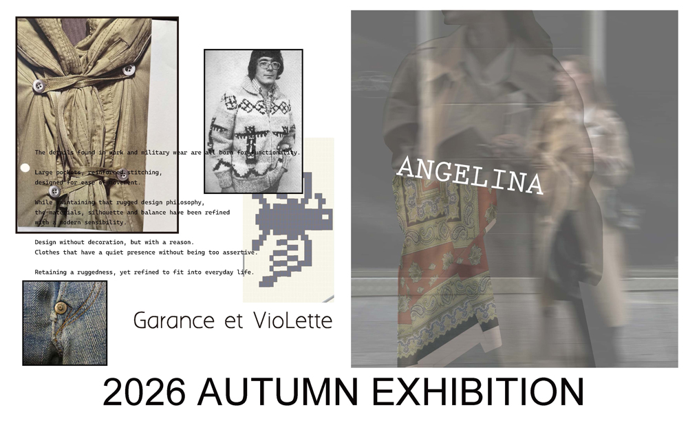 【展示会のお知らせ】VioLette / ANGELINA 2026 Autumn Exhibition