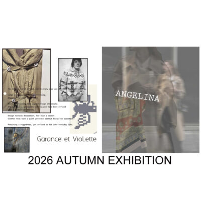 【展示会のお知らせ】VioLette / ANGELINA 2026 Autumn Exhibition