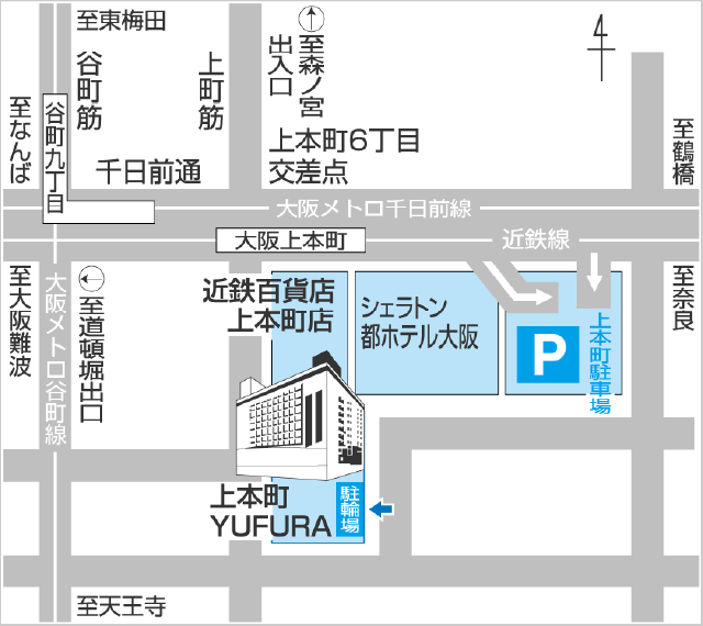 【EVENT】OSAKA POPUP @KINTETSU UEHONMACHI ！5/20(wed)- 5/26(tue)_MAP