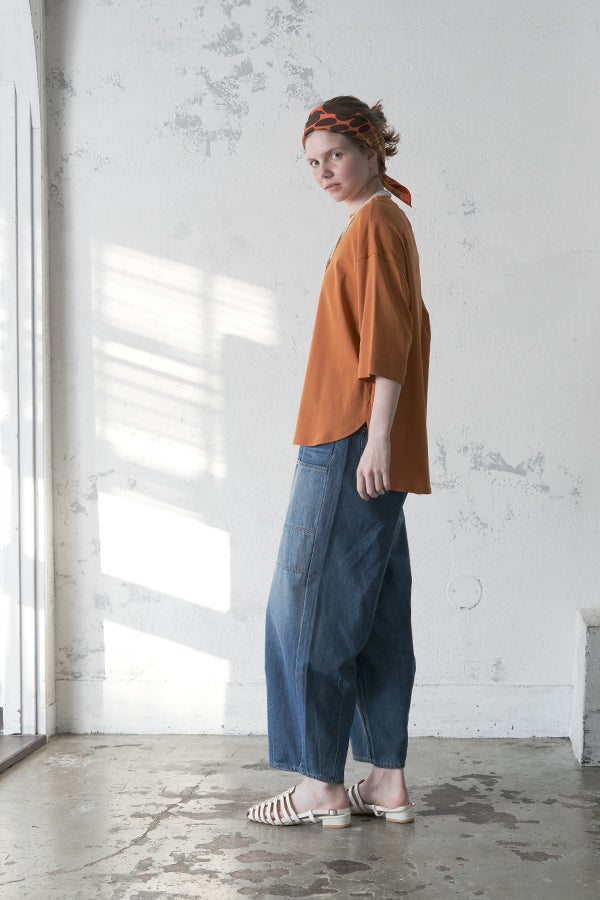 Patch Pocket Balloon Denim