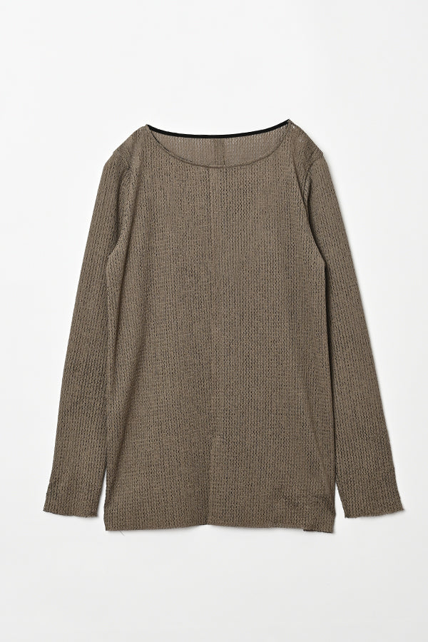 Lace Panel Pullover
