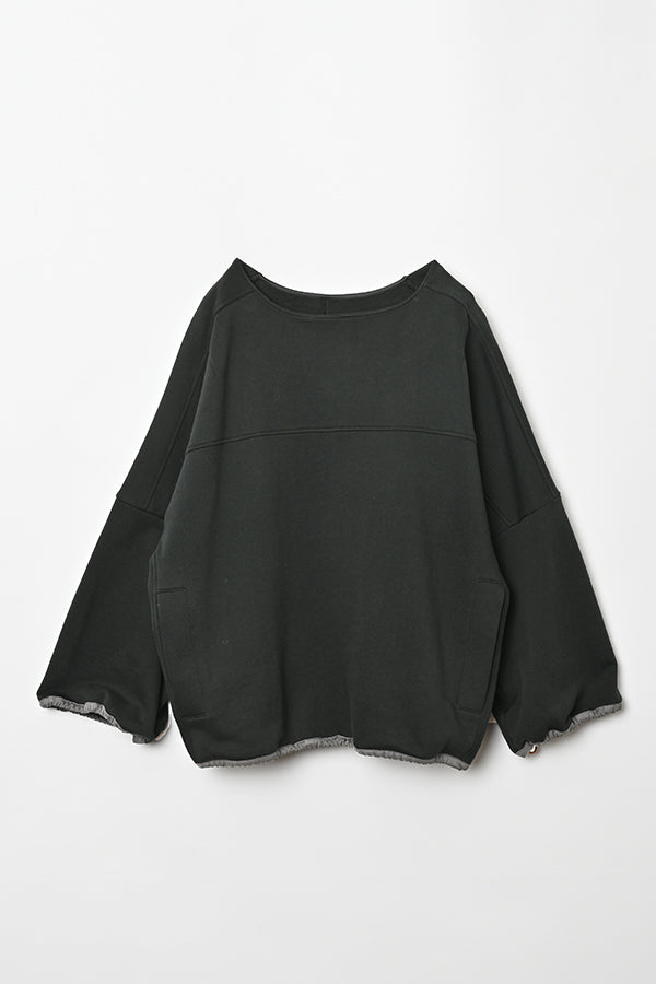 French Terry Panel Pullover